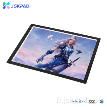 JSKPAD fournit une boîte à lumière de peinture pour tablette graphique à LED